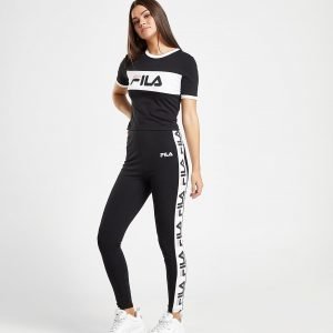 Fila Logo Panel Legginsit Musta