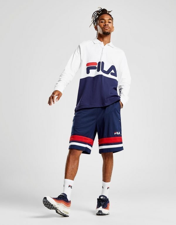 Fila Lylal Rugby Polo Shirt Valkoinen