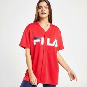 Fila Mesh Baseball T-Shirt Punainen