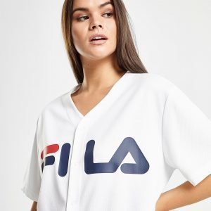 Fila Mesh Baseball T-Shirt Valkoinen