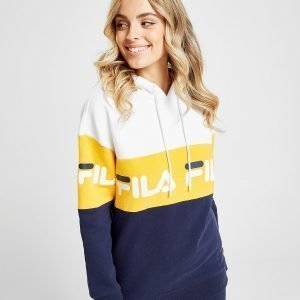 Fila Panel Logo Boyfriend Huppari Sininen