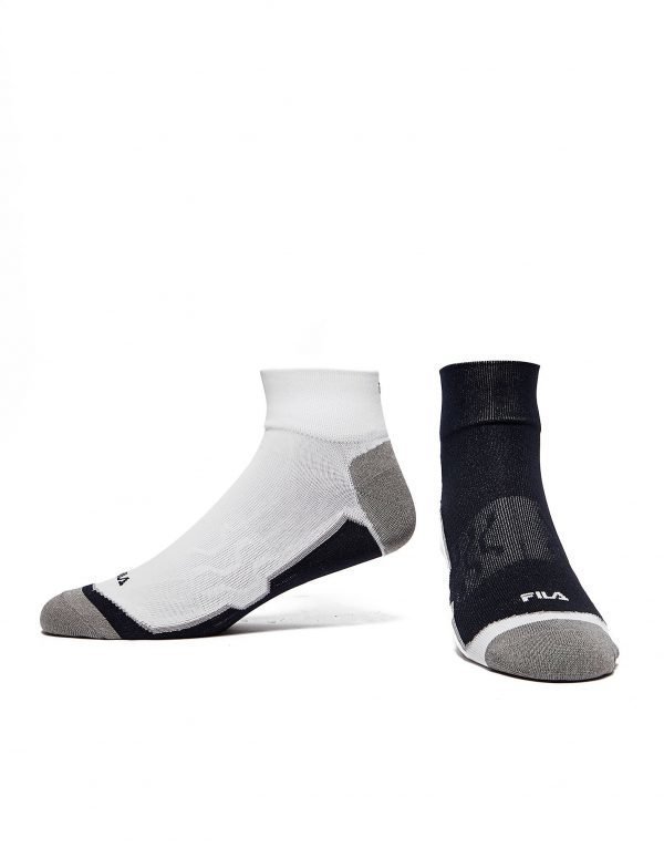 Fila Running Sock 2-Pack Valkoinen
