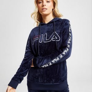 Fila Tape Velour Overhead Huppari Sininen