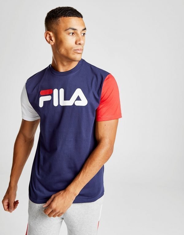 Fila Zander T-Paita Laivastonsininen