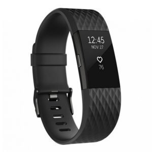 Fitbit Charge 2 Aktiivisuusranneke Black Gunmetal Large