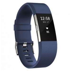 Fitbit Charge 2 Aktiivisuusranneke Blue Large