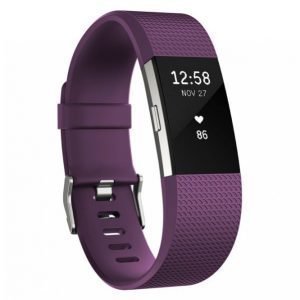 Fitbit Charge 2 Aktiivisuusranneke Plum Large