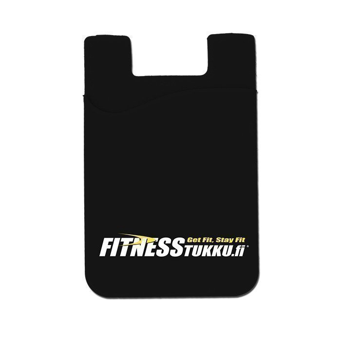 Fitnesstukku Silicone Card Holder Black