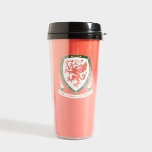 Forever Collectables Fa Wales Travel Mug Punainen