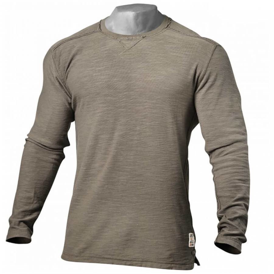 GASP Broad Street Long Sleeve Sweatshirt Wash Green XL Vihreä