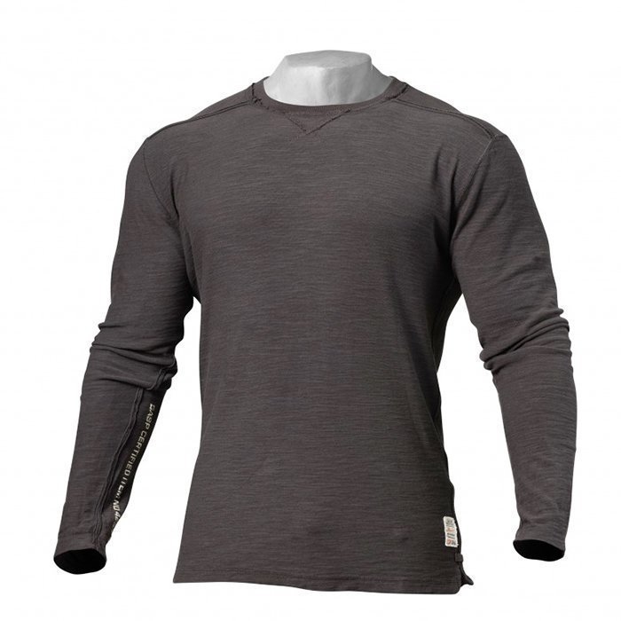 GASP Broad street l/s Dark Grey Large