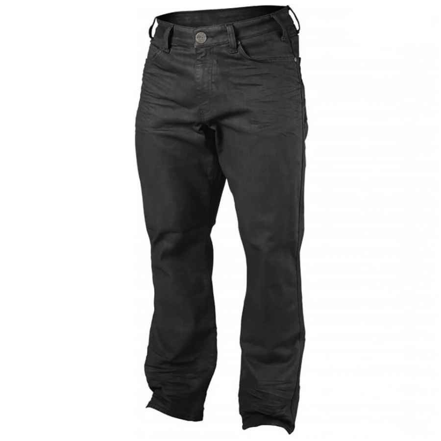 GASP Broadstreet Denim Trousers oil Black W30 Musta