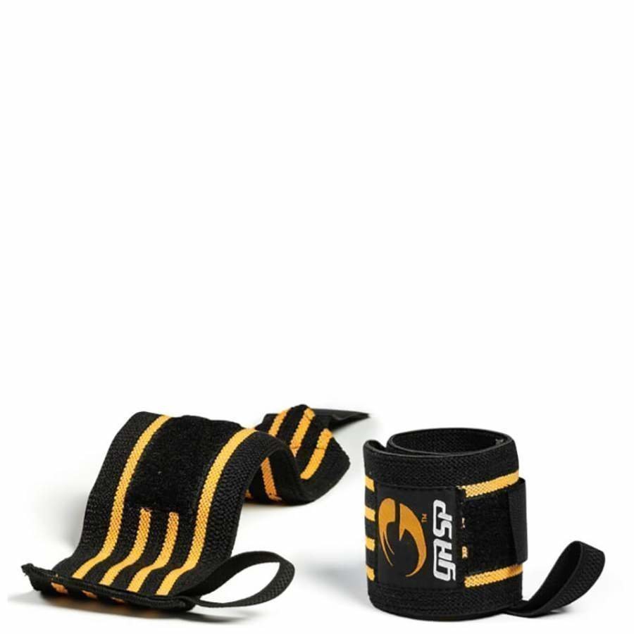 GASP Hardcore Wrist Wraps Black