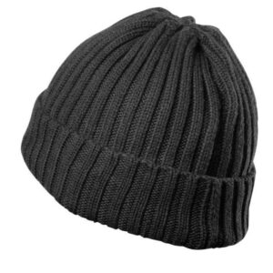 GASP Heavy Knitted Hat black one size