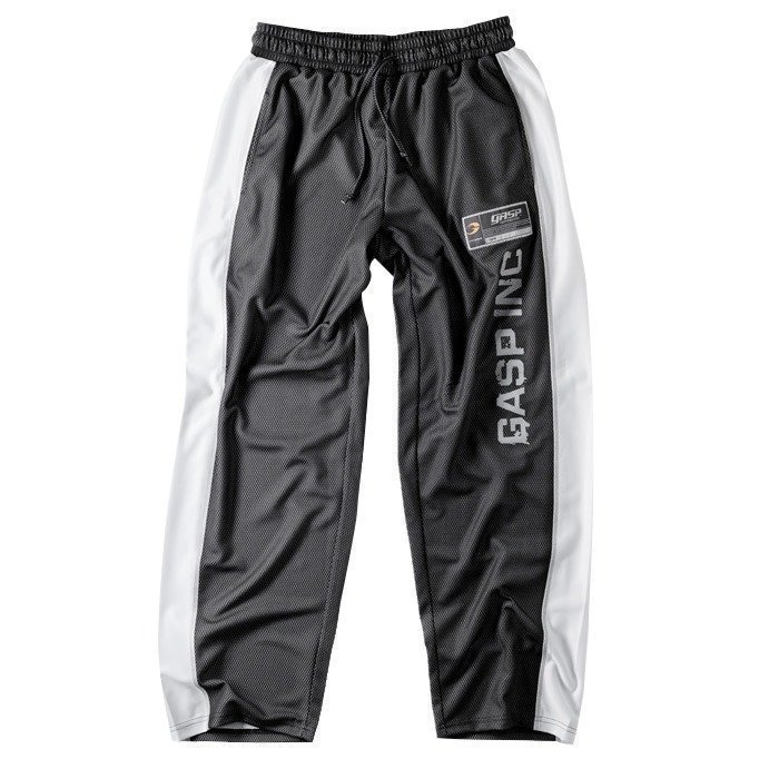 GASP No 1 mesh pant black/white Medium