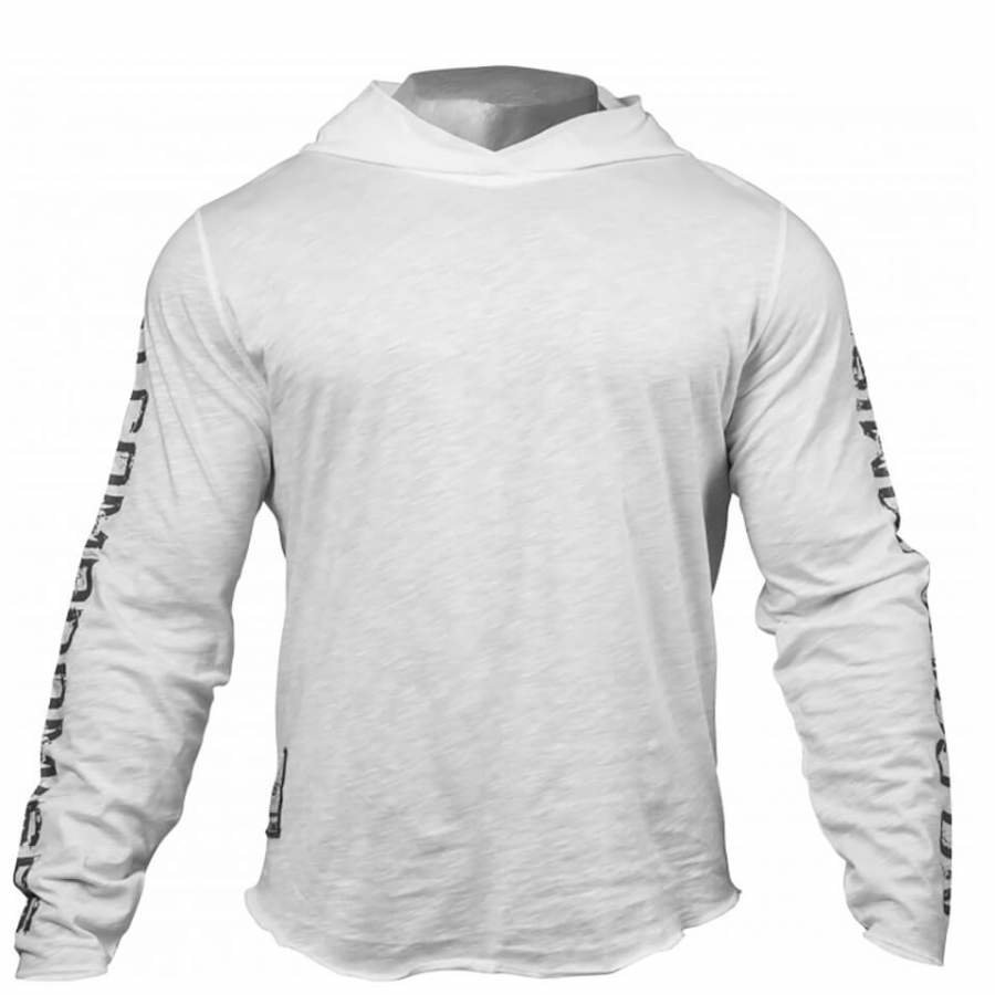 GASP No Compromise Hoody White M Valkoinen