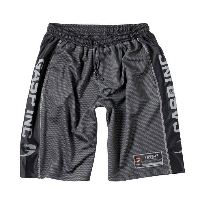 GASP No1 Mesh Shorts Black L