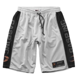 GASP No1 Mesh Shorts white/black Small