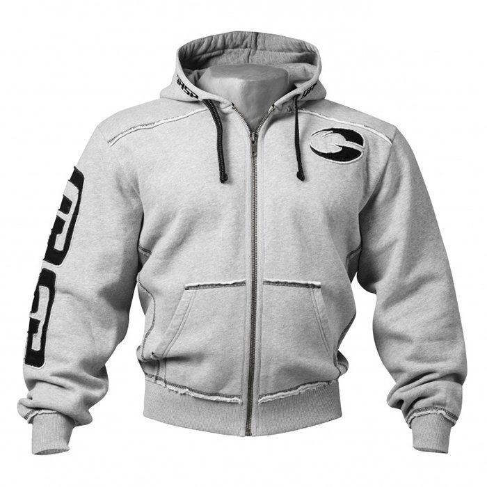 GASP Pro Gym Hood Greymelange X-large