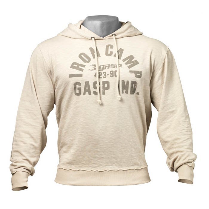 GASP Throwback Hoodie cement L