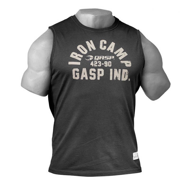 GASP Throwback S/L wash black L