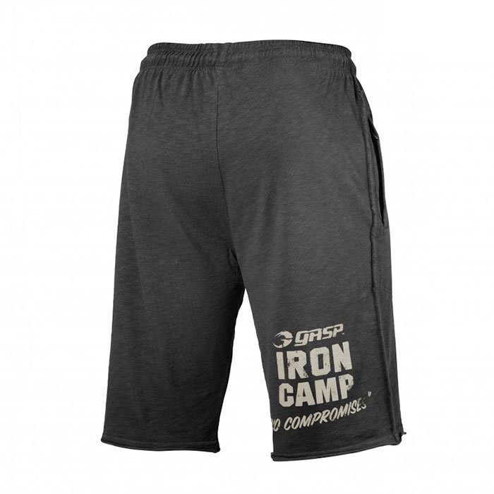 GASP Throwback Sweatshorts wash black L