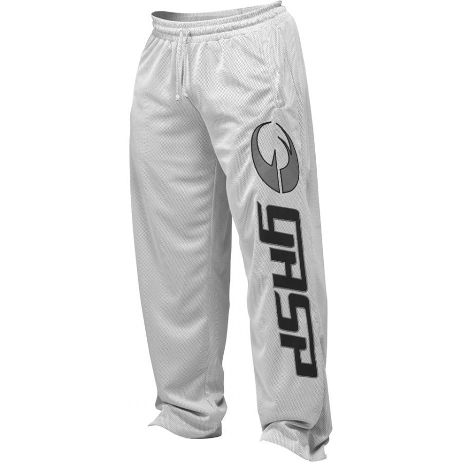 GASP Ultimate Mesh Pants White M Valkoinen