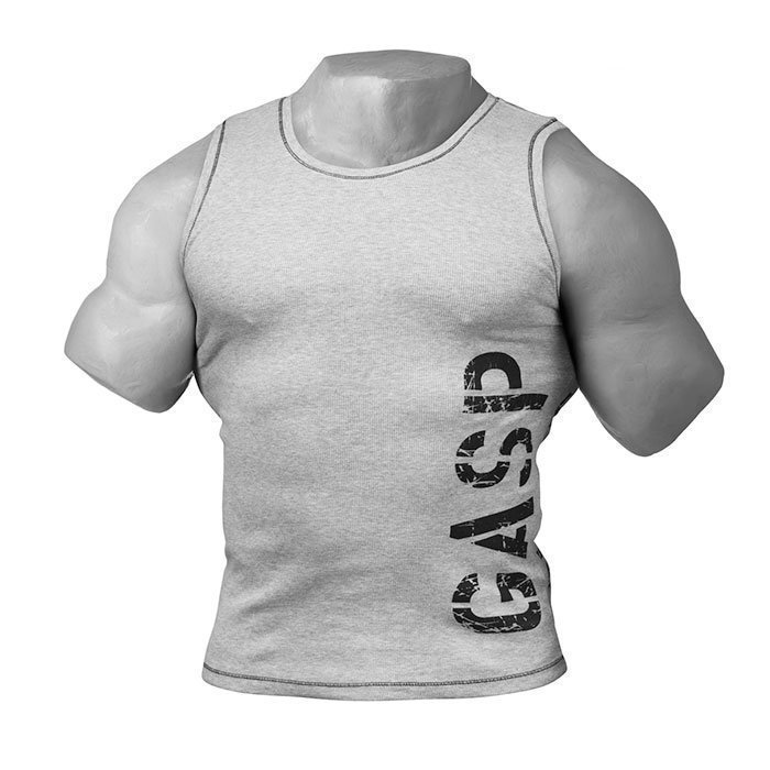 GASP Utility Rib Tank greymelange L