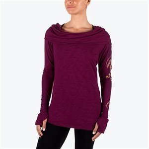 Gaiam Emery Cowl Tunic Wine