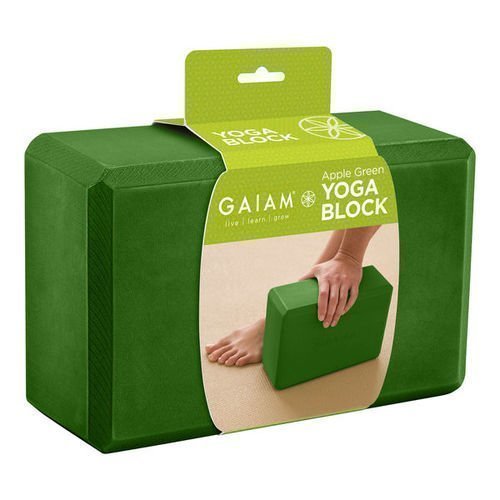 Gaiam Essential Yoga Block Apple Green