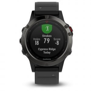 Garmin Fenix 5 Urheilukello Tummanharmaa