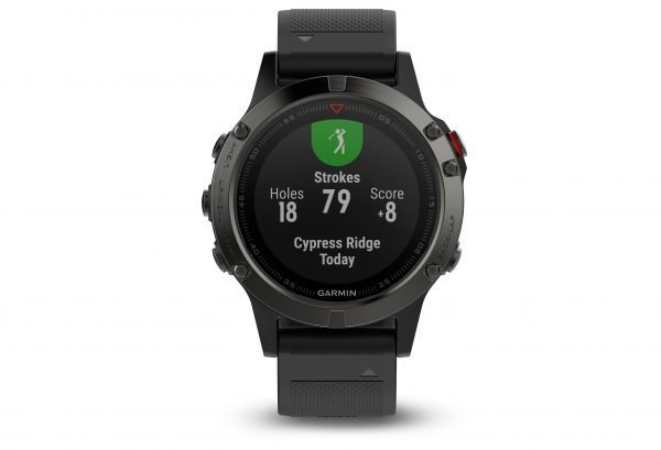 Garmin Fenix 5 Urheilukello Tummanharmaa