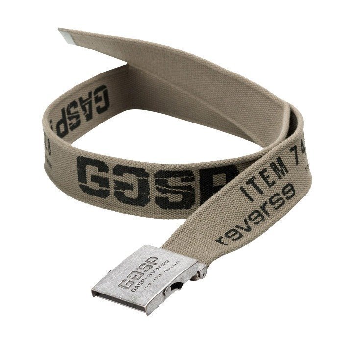 Gaspari Vintage Belt Washed Khaki OS