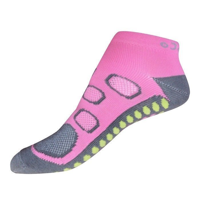 Gococo No Show Circulation pink/grey 35-38