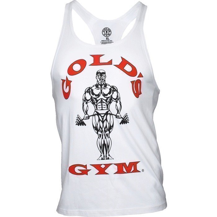 Gold's Gym Classic Gold's Gym Stringer Tank Top white XXL