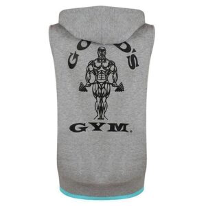 Gold's Gym Golds Gym Sleeveless Ladies Hoodie Grey L