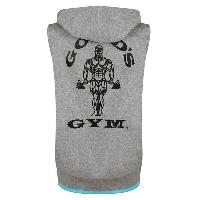 Gold's Gym Golds Gym Sleeveless Ladies Hoodie Grey L