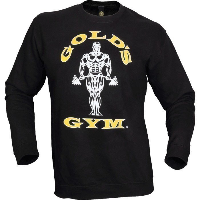 Gold's Gym Men's Fitted Sweatshirt black L