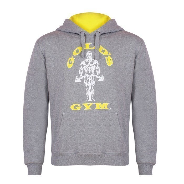 Gold's Gym Muscle Joe Hoodie grey L