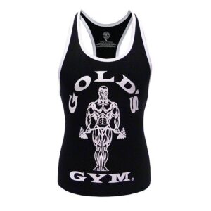 Gold's Gym Muscle Joe Ladies Stringer Black M