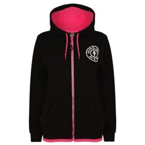 Gold's Gym Muscle Joe Ladies Zip Hoodie black