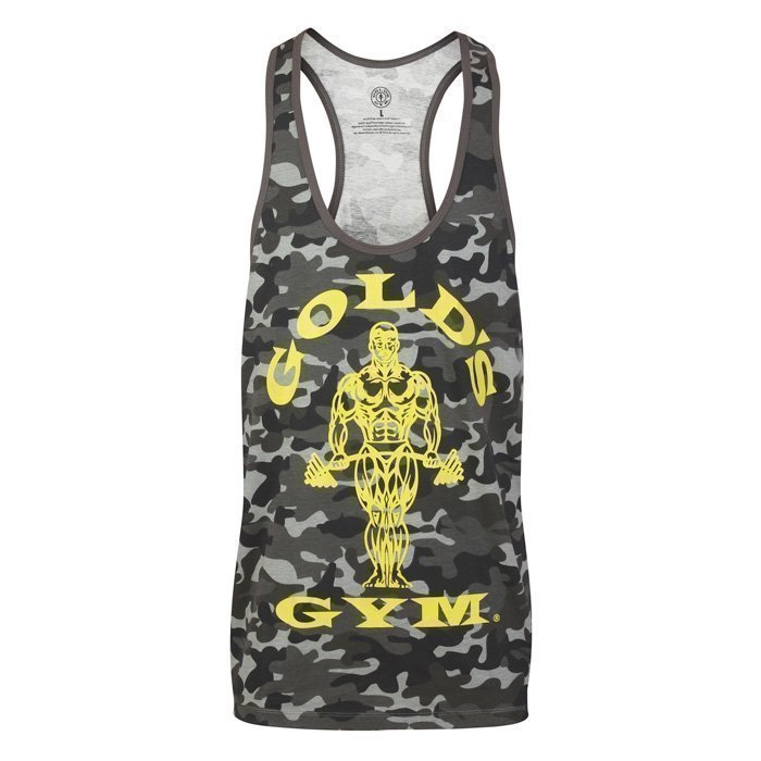 Gold's Gym Muscle Joe Premium Stringer Black/Camo M