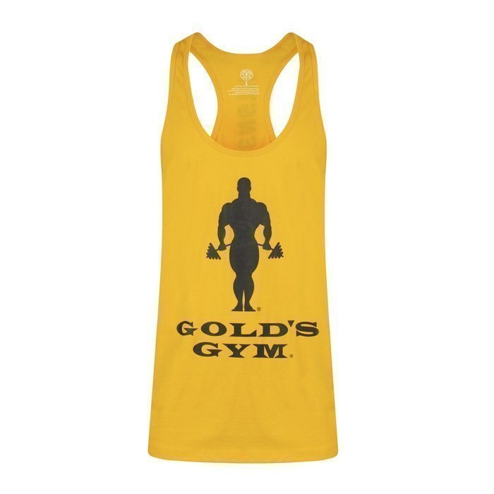 Gold's Gym Muscle Joe Premium Stringer Gold L