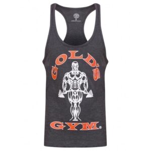 Gold's Gym Muscle Joe Stringer Charcoal / Red S