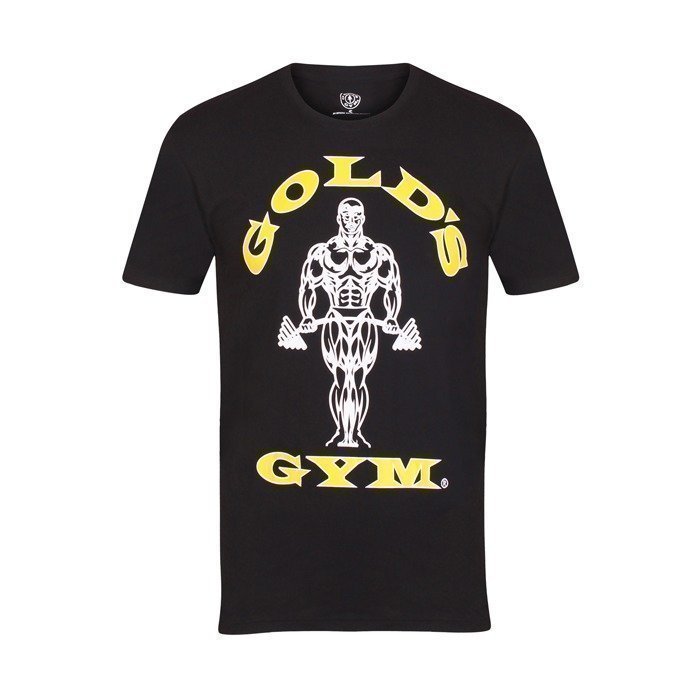Gold's Gym Muscle Joe Tee Black XXL