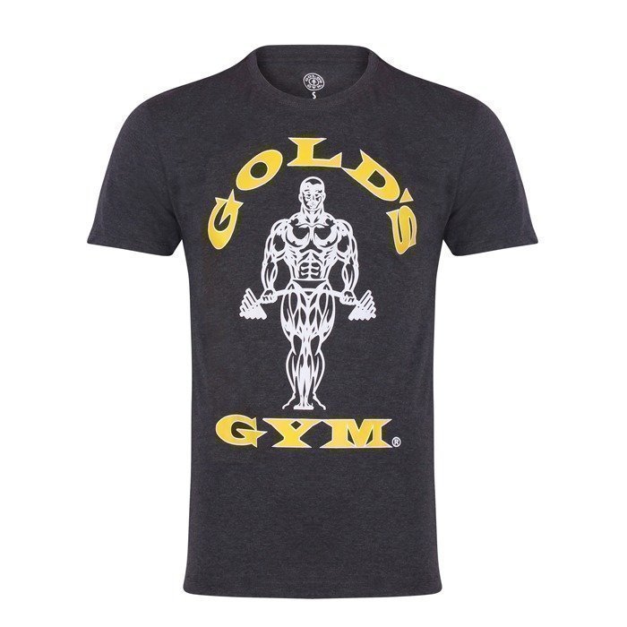 Gold's Gym Muscle Joe Tee Charcoal M