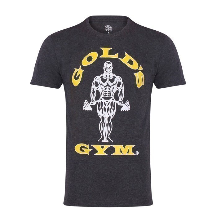 Gold's Gym Muscle Joe Tee Charcoal XL