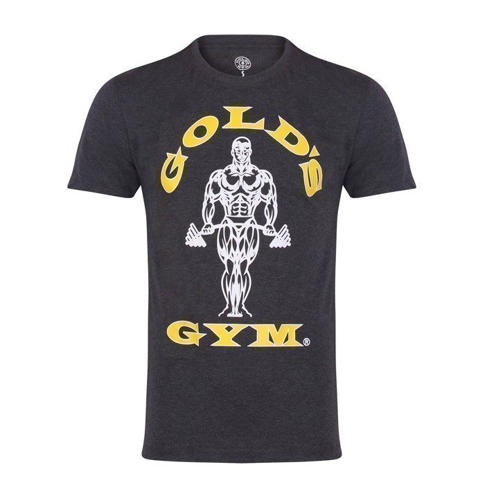 Gold's Gym Muscle Joe Tee Charcoal XXL
