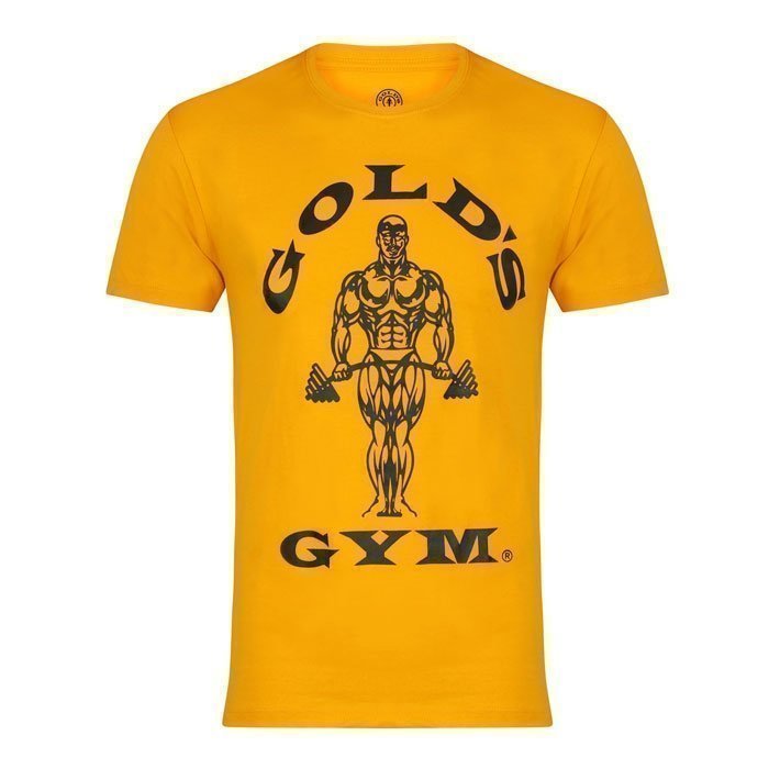 Gold's Gym Muscle Joe Tee Gold M