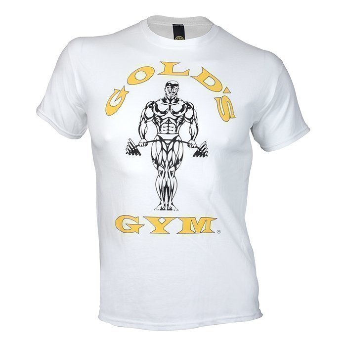 Gold's Gym Muscle Joe Tee White